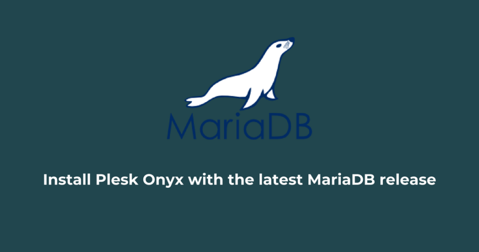 plesk panel mariadb update